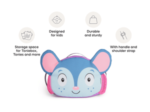 product features of Lalalinos Toniebox Character Bag - Scout
