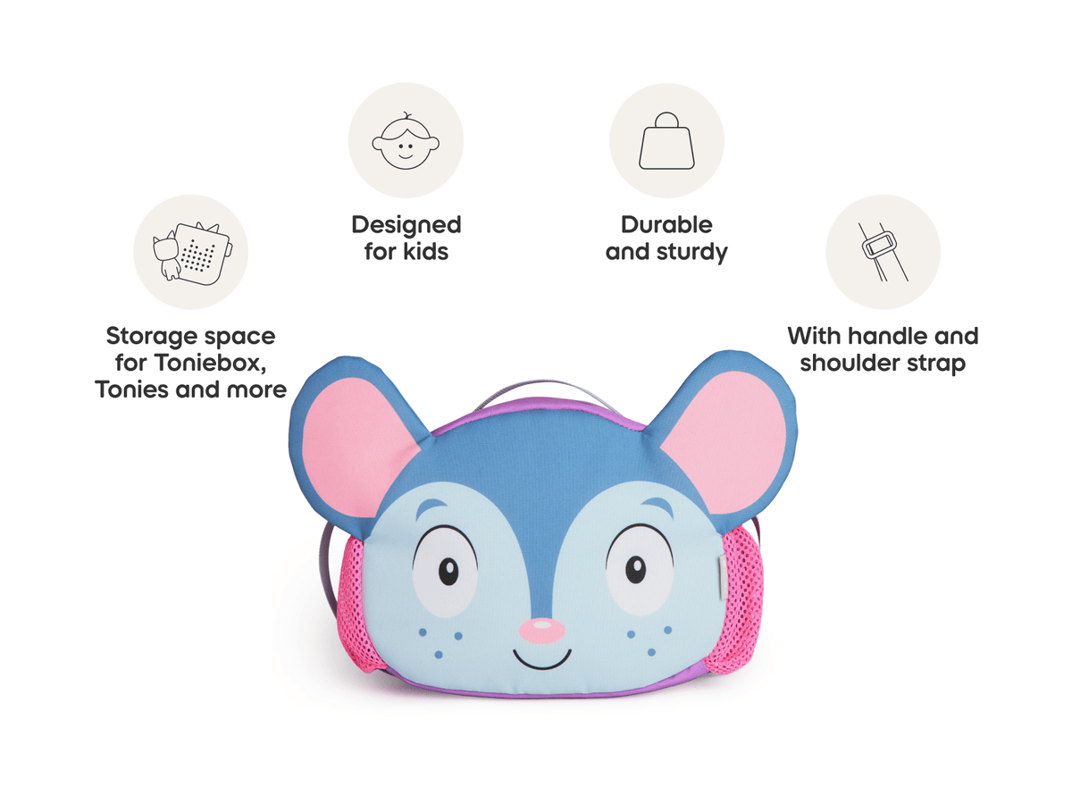 product features of Lalalinos Toniebox Character Bag - Scout