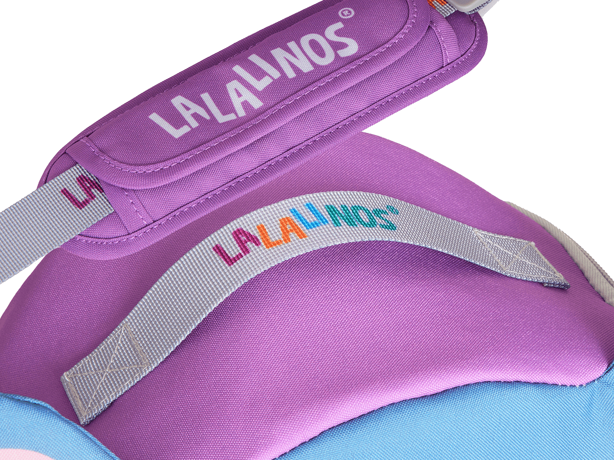 details and strap view of Lalalinos Toniebox Character Bag - Scout