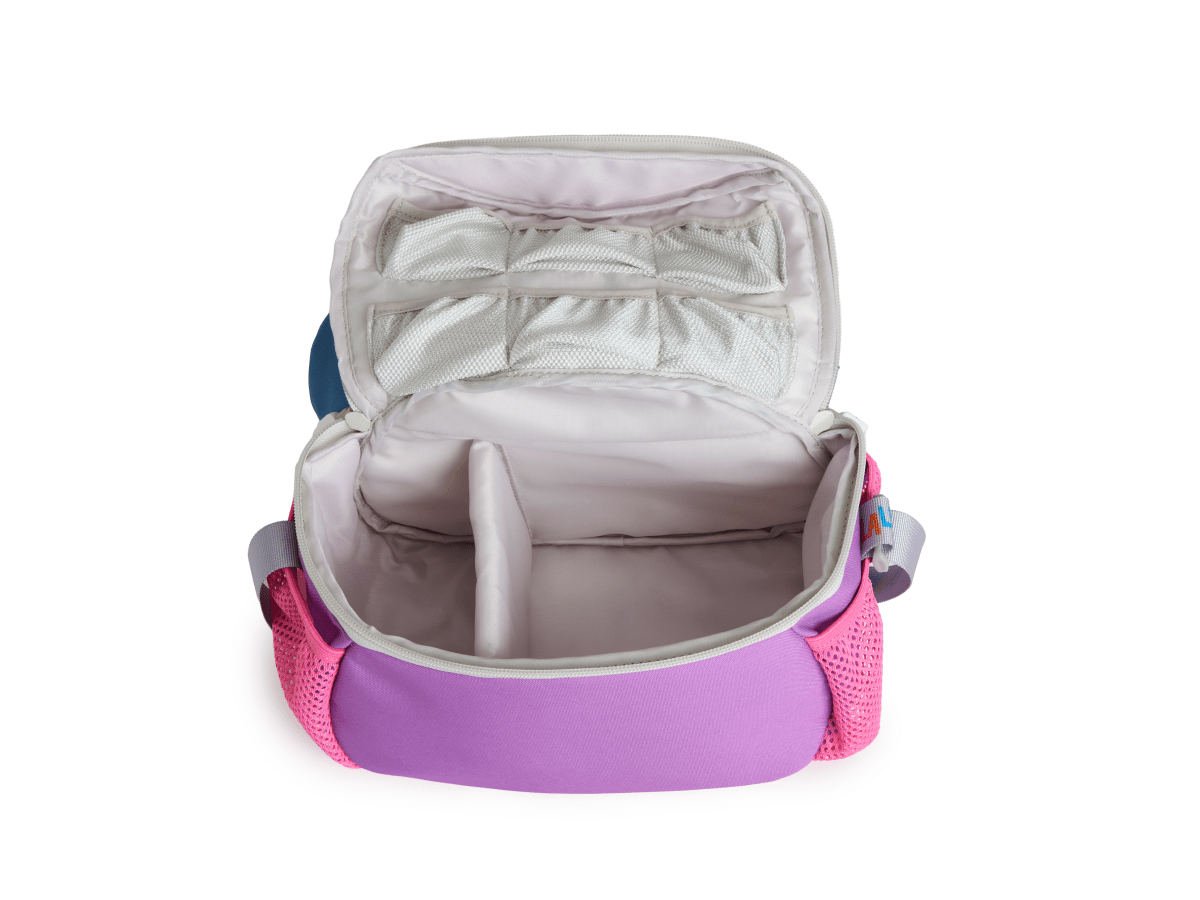 open and empty view of Lalalinos Toniebox Character Bag - Scout