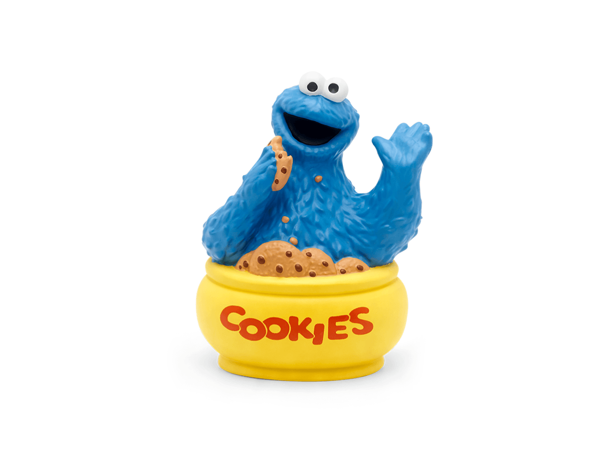 Sesame Street: Cookie Monster Tonie audio figurine for the Toniebox, which plays audio content