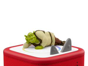 Shrek Tonie on a Red Toniebox