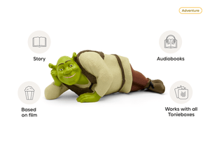 Shrek Tonie audio figurine, inspiring audio journeys and imaginative play
