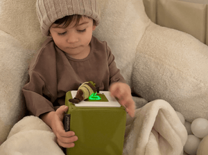 Child Playing With Shrek Tonie