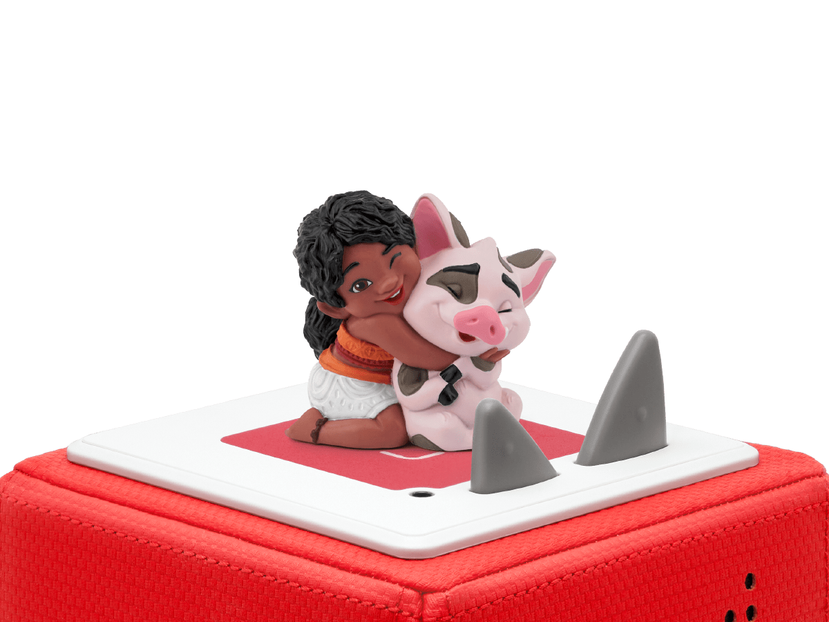 Disney Moana 2: Simea Tonie on a red Toniebox
