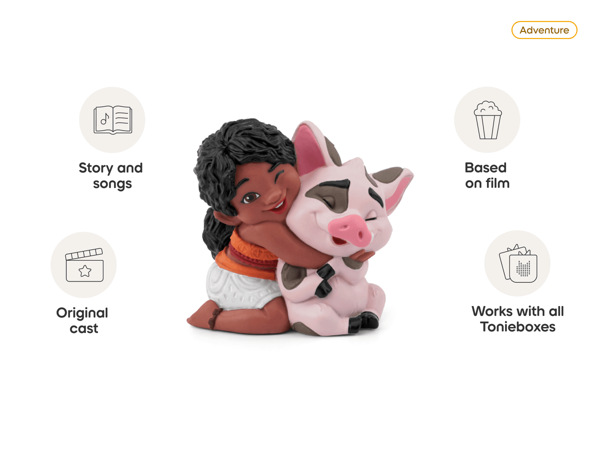 Moana 2 audio figurine, inspiring audio journeys and imaginative play