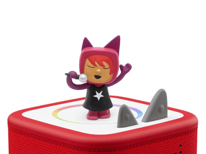 Singer Creative-Tonie on a Red Toniebox