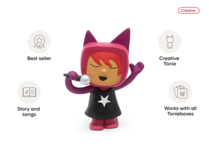 Singer Creative-Tonie audio figurine, inspiring audio journeys and imaginative play