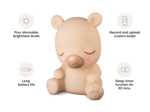 Sleepy Friends Sleepy Bear Night Light Tonie audio figurine from the sleep category, inspiring audio journeys and imaginative play