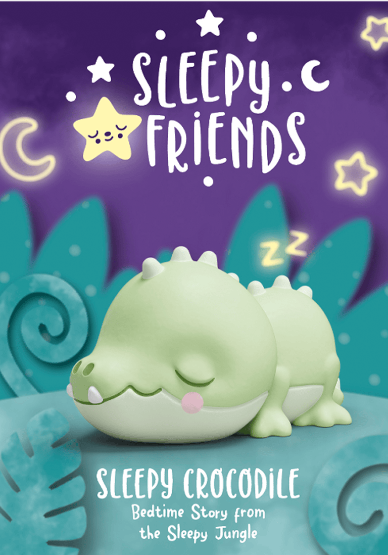 Sleepy Crocodile_ Bedtime Story from the Sleepy Jungle | Illustration
