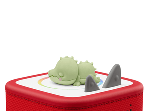 Sleepy Crocodile_ Bedtime Story from the Sleepy Jungle Tonie on a red Toniebox 2 ready to play audio stories and songs
