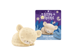 Sleepy Jaguar- Lullabies from the Sleepy Jungle Tonie audio figurine with content illustration