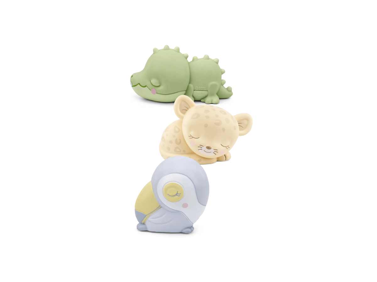Sleepy Friends jungle tonies audio figurine for the Toniebox, which plays audio content