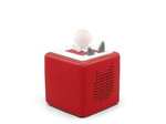 Full view of Sleepy Octopus: Bedtime Story from the Ocean Tonie on a red toniebox