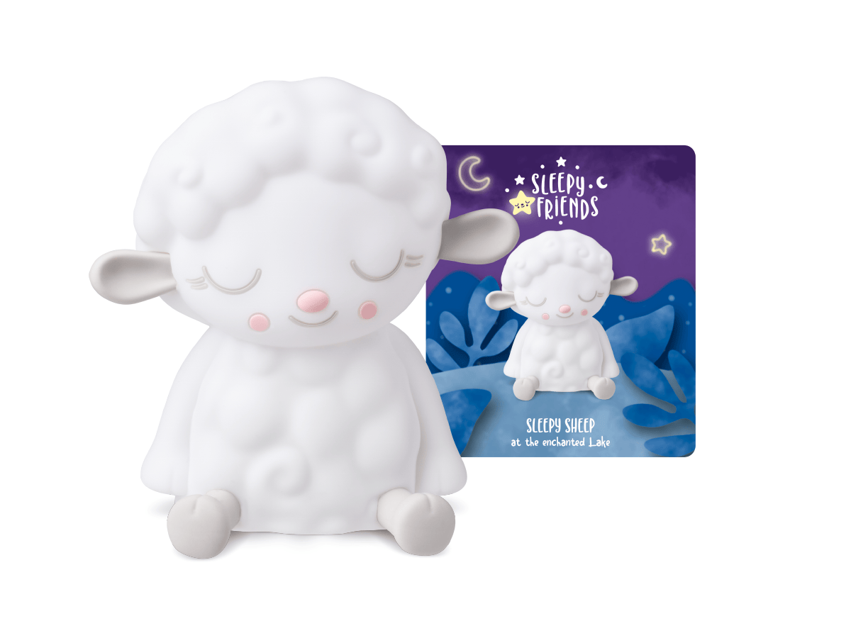 Sleepy Friends Sleepy Sheep Night Light Tonie audio figurine with content illustration