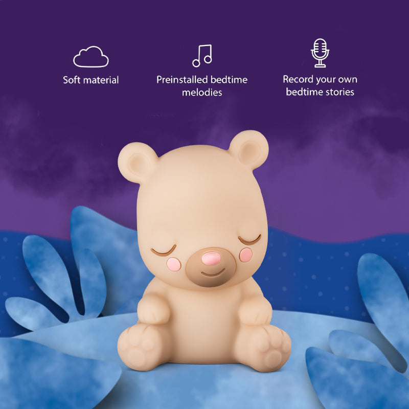 Sleepy Bear Night Light Tonie with features