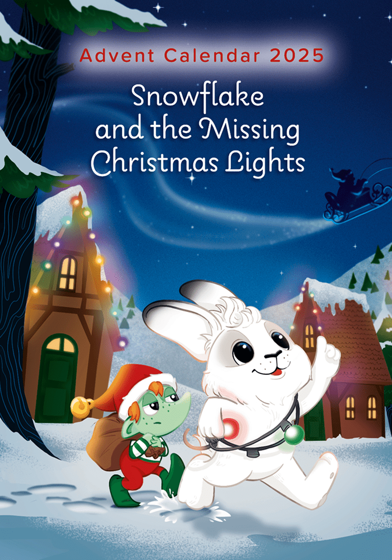 Snowflake and the Missing Christmas Lights Advent Calendar Tonie | Illustration