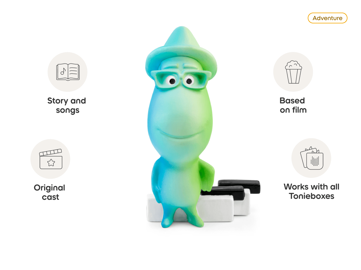 Disney & Pixar Soul Tonie audio figurine, inspiring audio journeys and imaginative play