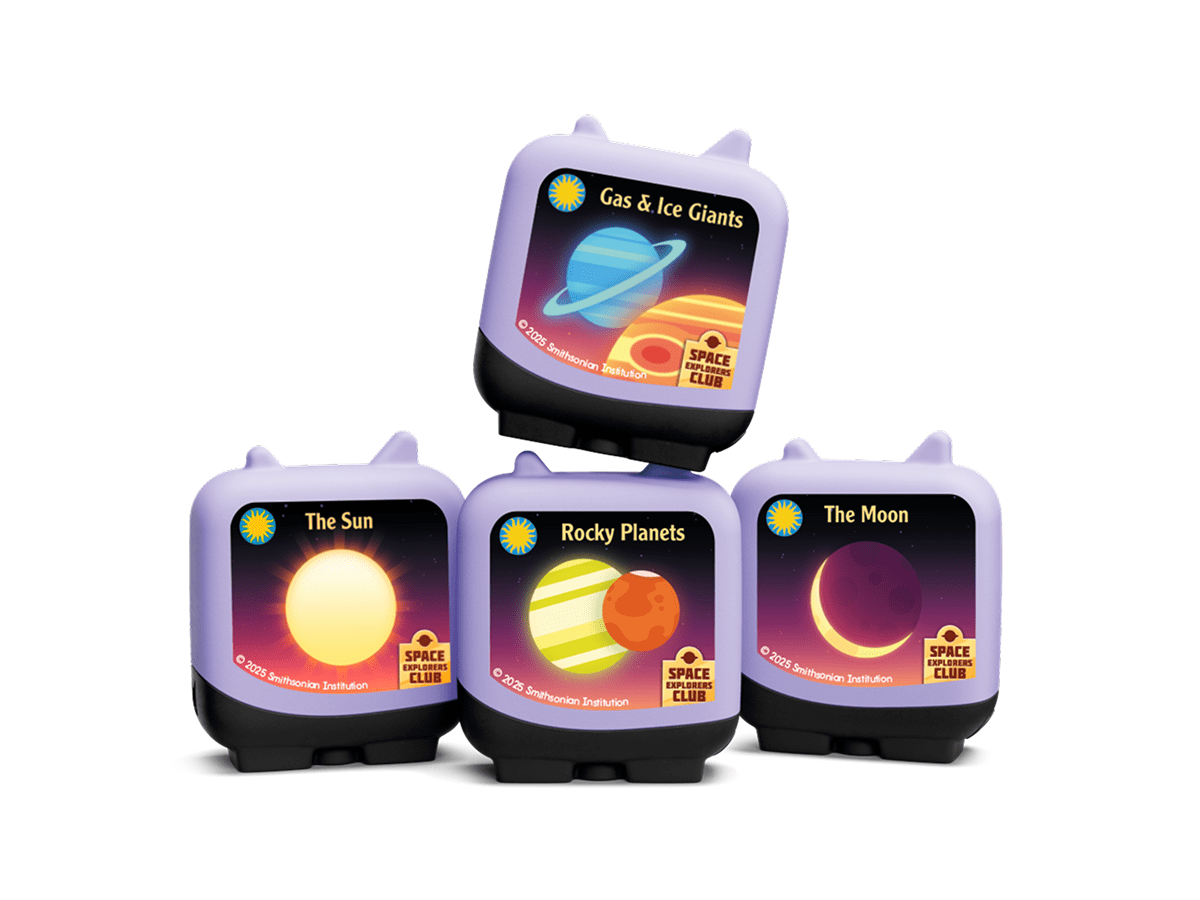 Space Explorers Club Tonie audio figurine for the Toniebox, which plays audio content