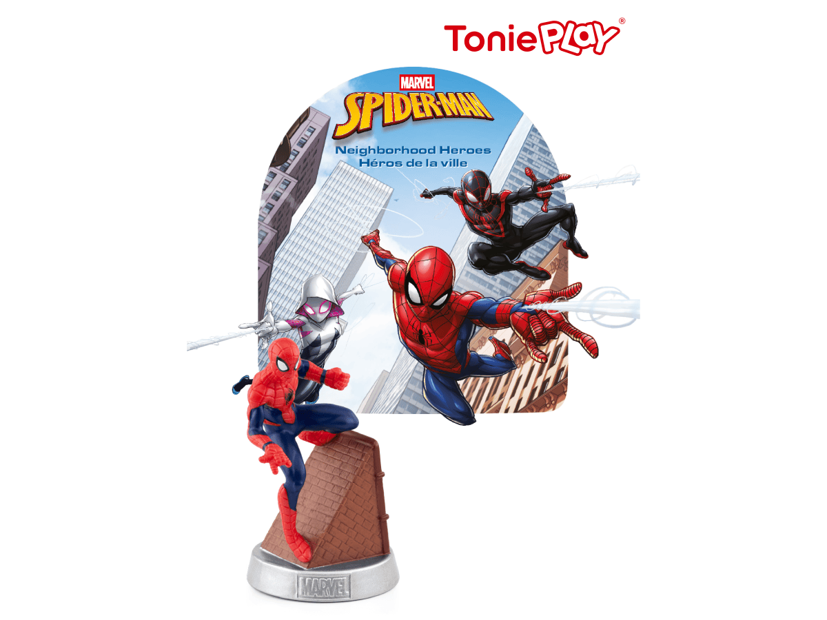 Spider-man Tonie and Spider-Man Tonieplay game set