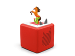 Full view of a Spirit Tonie on a red Toniebox