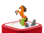 Spirit Untamed Tonie on a Red Toniebox