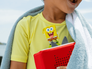 Child Playing With Spongebob Squarepants Tonie