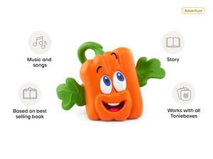 Spookley the Square Pumpkin Tonie audio figurine, inspiring audio journeys and imaginative play