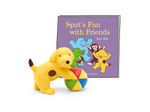 Spot's Fun with Friends Tonie with a branded content card