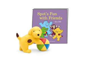 Spot's Fun with Friends Tonie with a branded content card