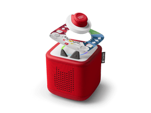 Tonieplay-Stadium Showdown Disc on red Toniebox 2 an audio player for kids