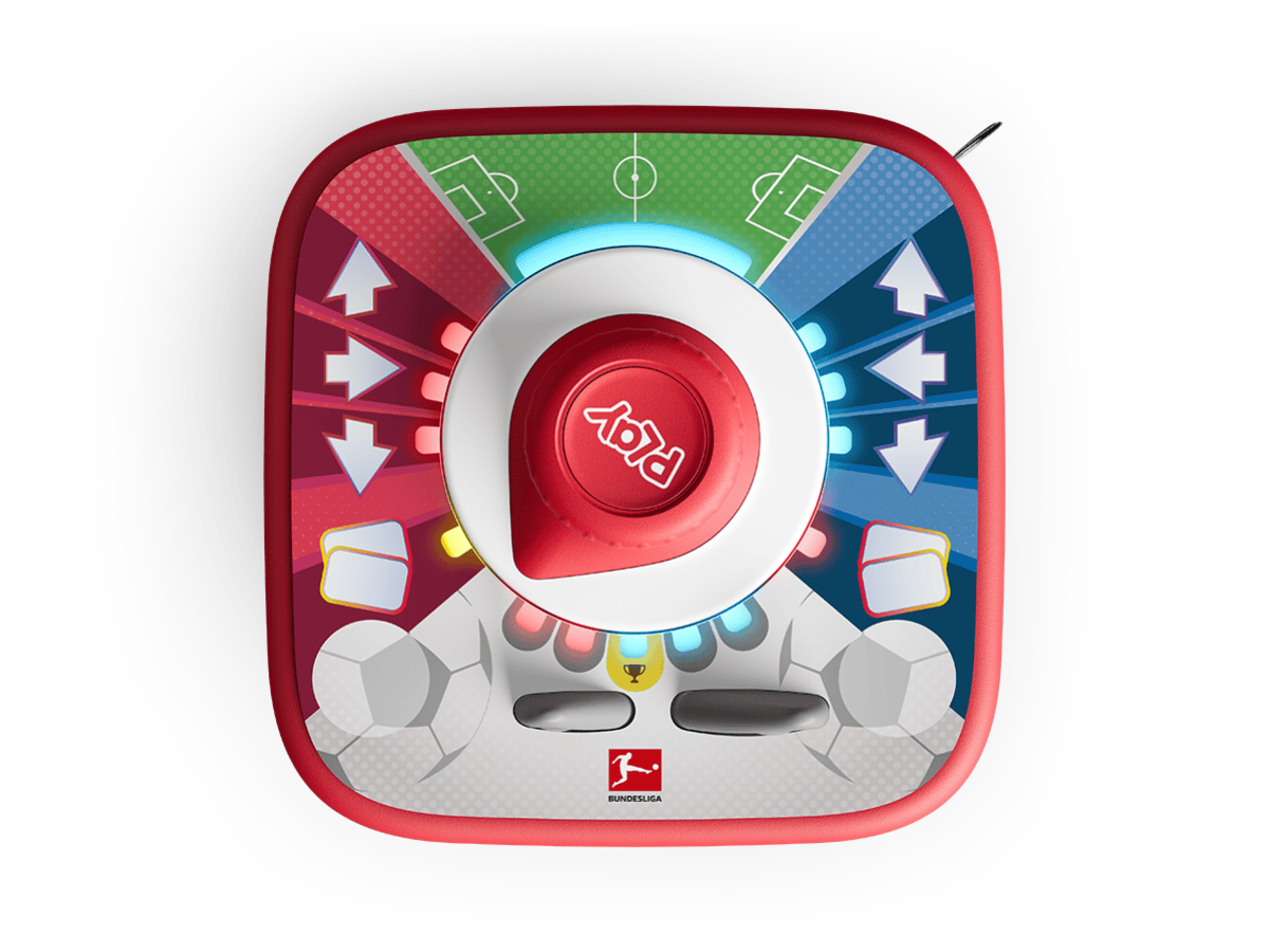 top View of Tonieplay-Stadium Showdown and Tonieplay Controller