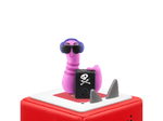 Story Pirates Tonie on a Red Toniebox