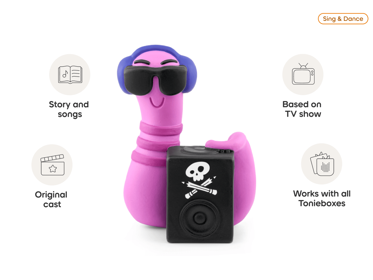 Story Pirates audio figurine, inspiring audio journeys and imaginative play
