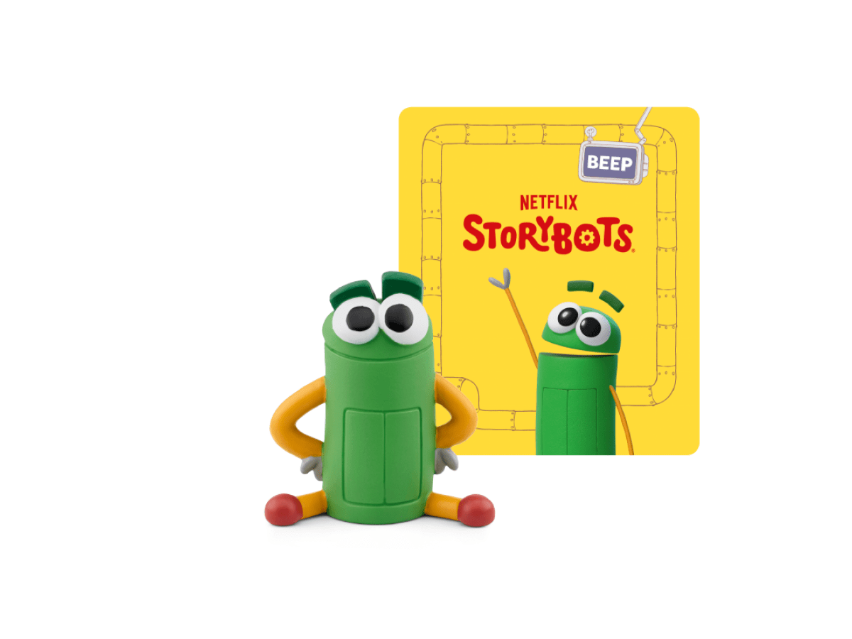 Ask the StoryBots: Beep Tonie audio figurine with content illustration