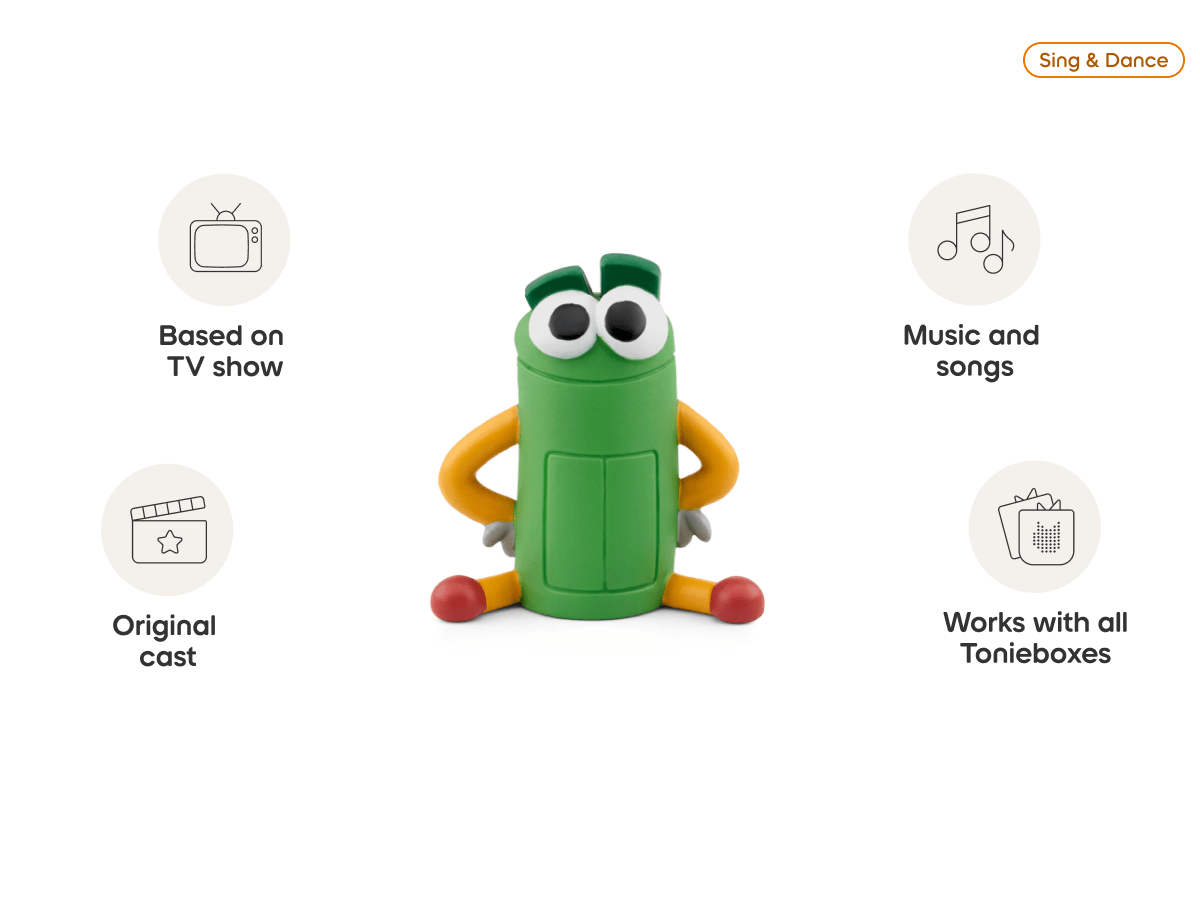 Ask the StoryBots: Beep Tonie audio figurine, inspiring audio journeys and imaginative play