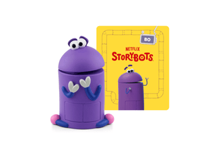 Ask the StoryBots: Bo Tonie audio figurine with content illustration