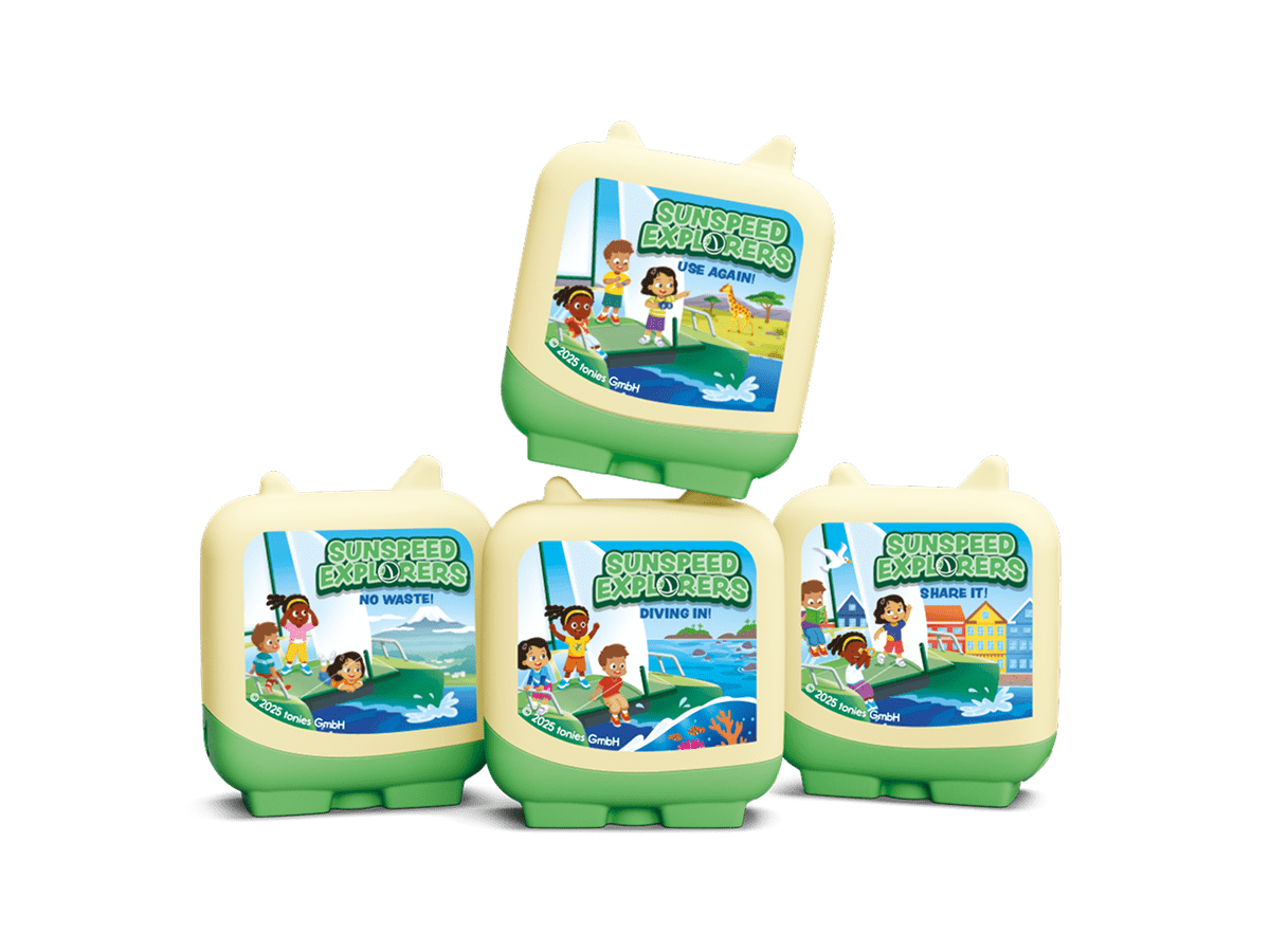 sunspeed explorers clever tonies ready to play audio stories and songs