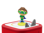 Super Why! Tonie on a Red Toniebox