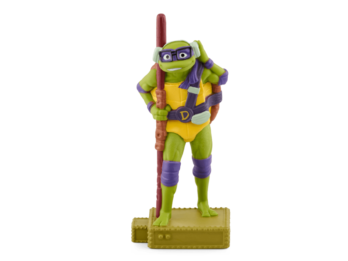Tales of the Teenage Mutant Ninja Turtles- Donatello Tonie audio figurine for the Toniebox, which plays audio content