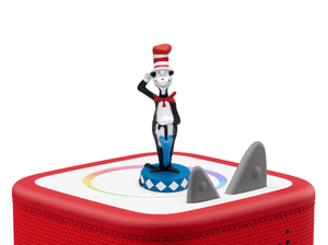 Dr. Seuss: The Cat in the Hat Tonie on a Red Toniebox