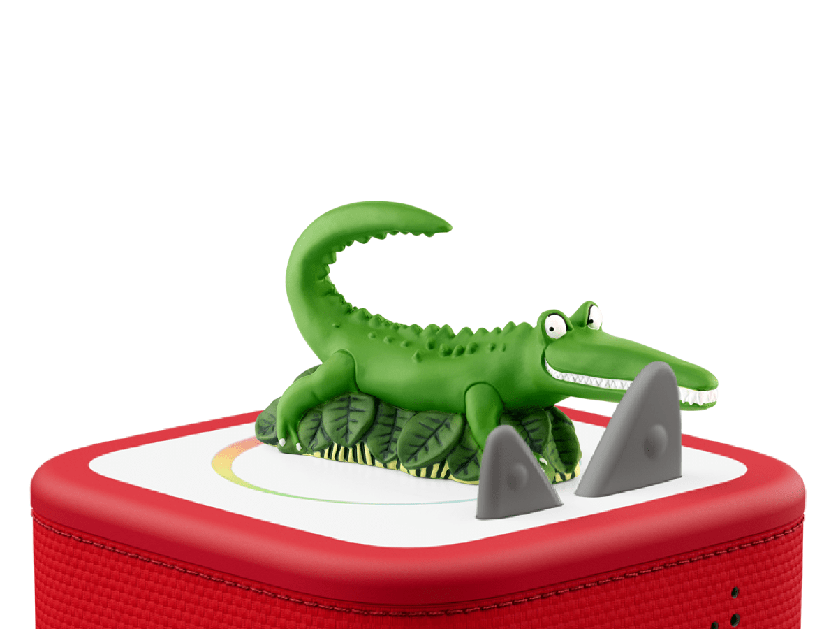 Roald Dahl: The Enormous Crocodile & Other Animal Stories Tonie on a Red Toniebox
