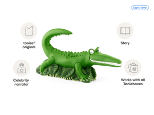 Roald Dahl The Enormous Crocodile & Other Animal Stories Tonie audio figurine, inspiring audio journeys and imaginative play