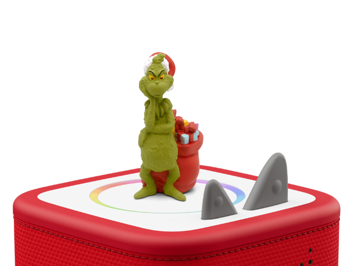 Dr. Seuss: How The Grinch Stole Christmas! Tonie on a Red Toniebox