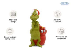 How The Grinch Stole Christmas audio figurine, inspiring audio journeys and imaginative play