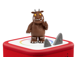 The Gruffalo on a red Toniebox 2 ready to play audio stories and songs