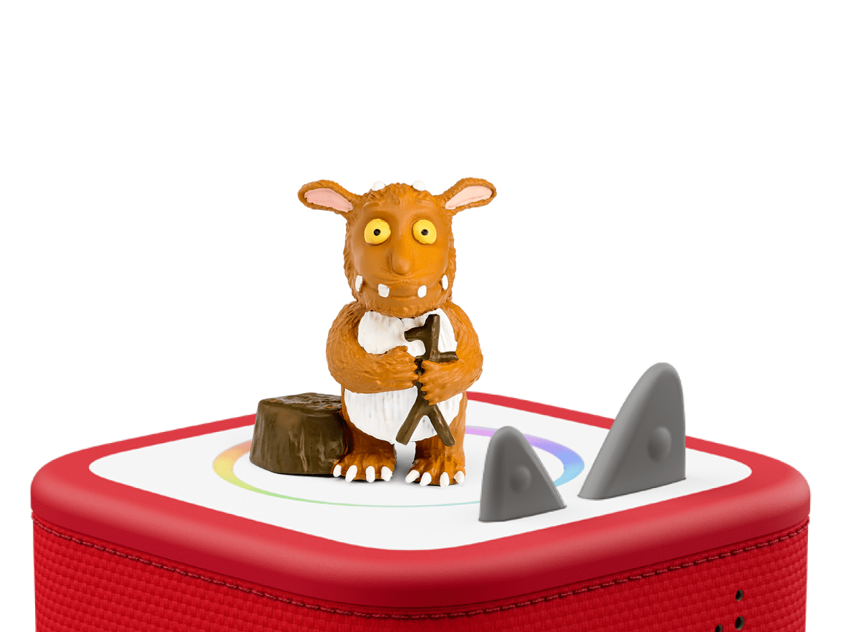 Julia Donaldson: The Gruffalo's Child Tonie on a Red Toniebox