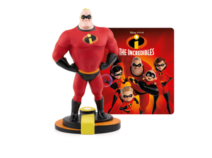 Disney & Pixar The Incredibles Tonie with a branded content card