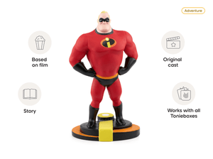 Disney & Pixar The Incredibles Tonie audio figurine, inspiring audio journeys and imaginative play
