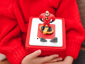 Child Playing With Disney & Pixar The Incredibles Tonie